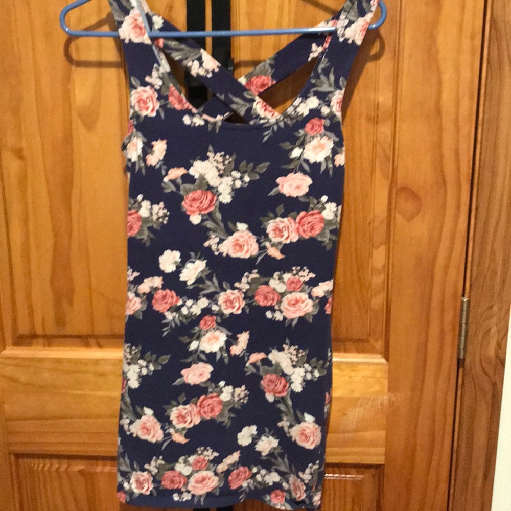 Cross Back Dress
